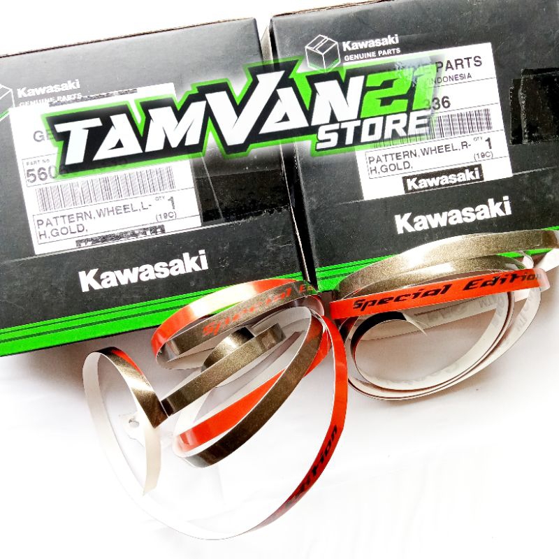 STICKER VELG ORIGINAL NINJA RR NEW SE SPECIAL EDITION