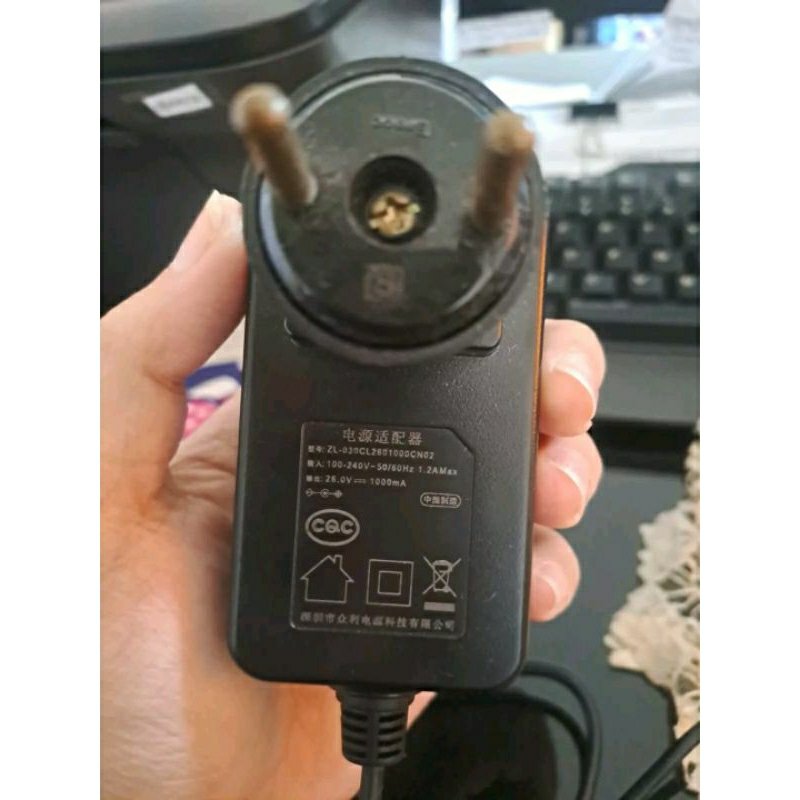 Charger Adaptor Alat PIJET elektrik Gun Xiaomi Yunmai Muscle Massage Pistol Gun Pro Basic / Fascia