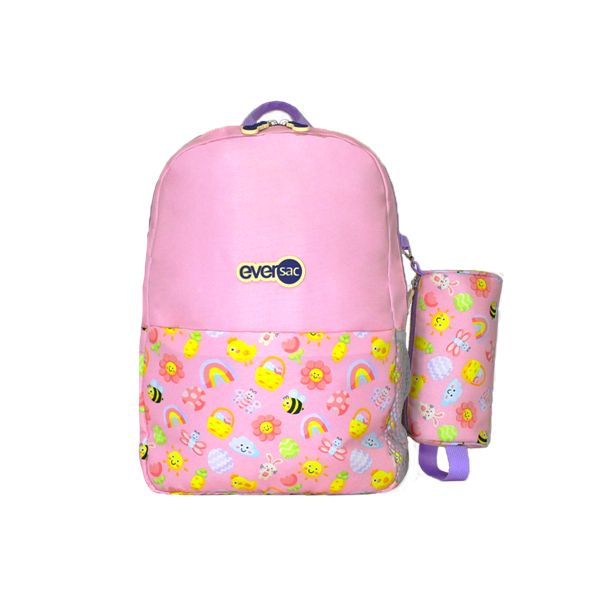 Gramedia Bogor - Tas Anak Backpack Eversac Kinder A Pink Candy