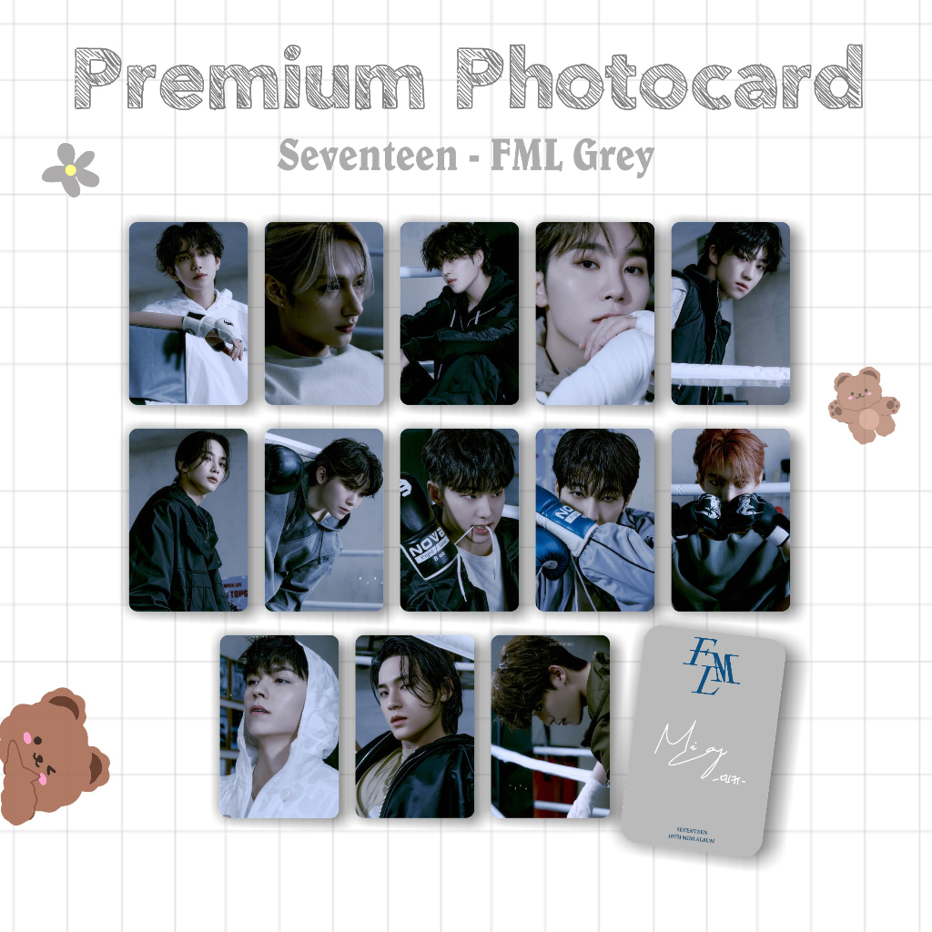 Photocard PC PREMIUM SEVENTEEN HEAVEN F.M.L DARL+ING|FTS