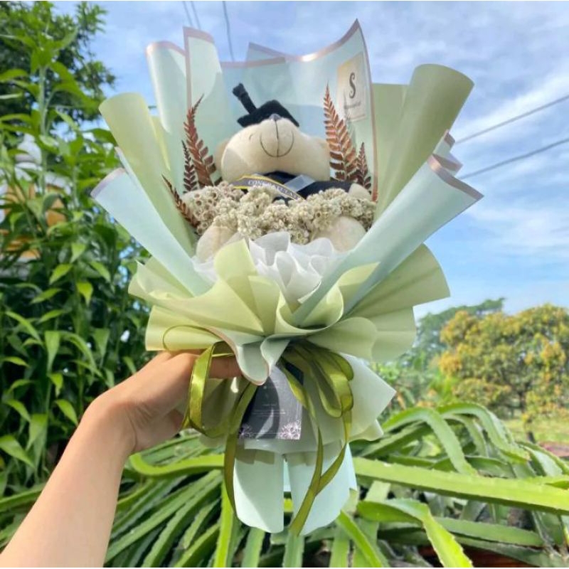 BUKET BONEKA WISUDA | BONEKA PROFESI