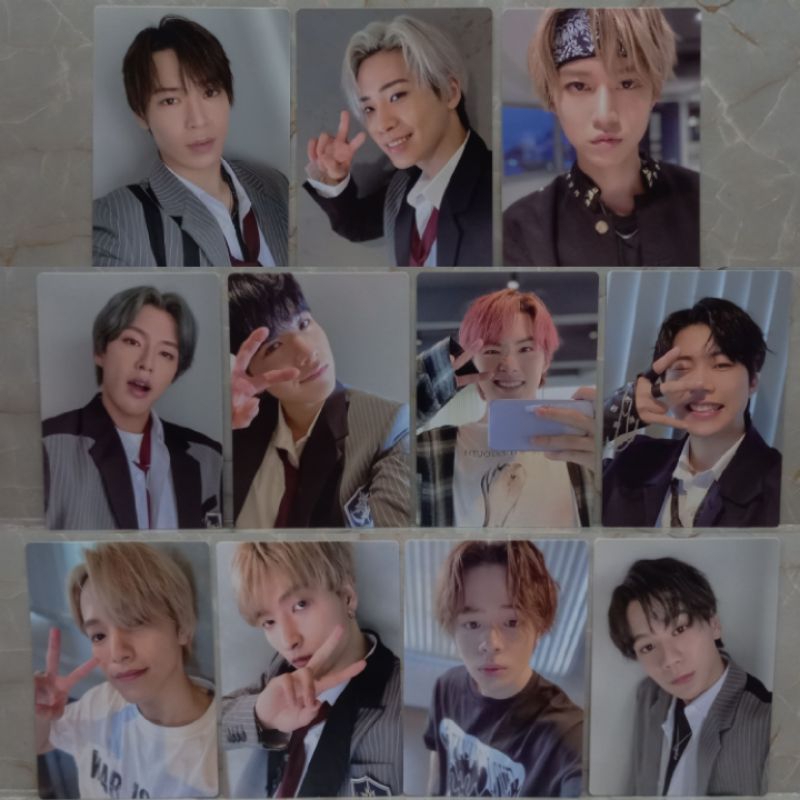 JO1 OFFICIAL PENLIGHT PHOTOCARD PRODUCE 101 YONASHIRO SHO KAWASHIRI REN SHIROIWA RUKI KONO JUNKI SAT