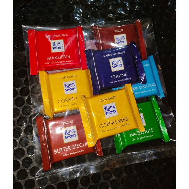 

PROMO!! ritter mini 150g / ritter sport mini germany Isi 8pc