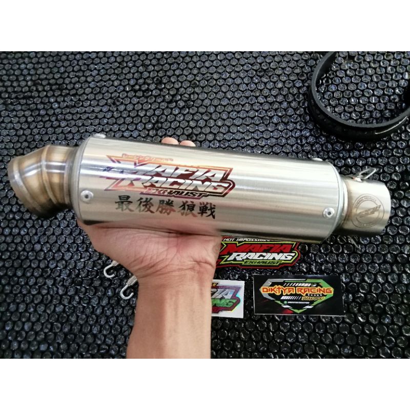 Silincer Original Mafia Model Wrx GP5 Panjang 18 dan 20 Cm Bahan Super Tebel 100 % Original. BONUS G