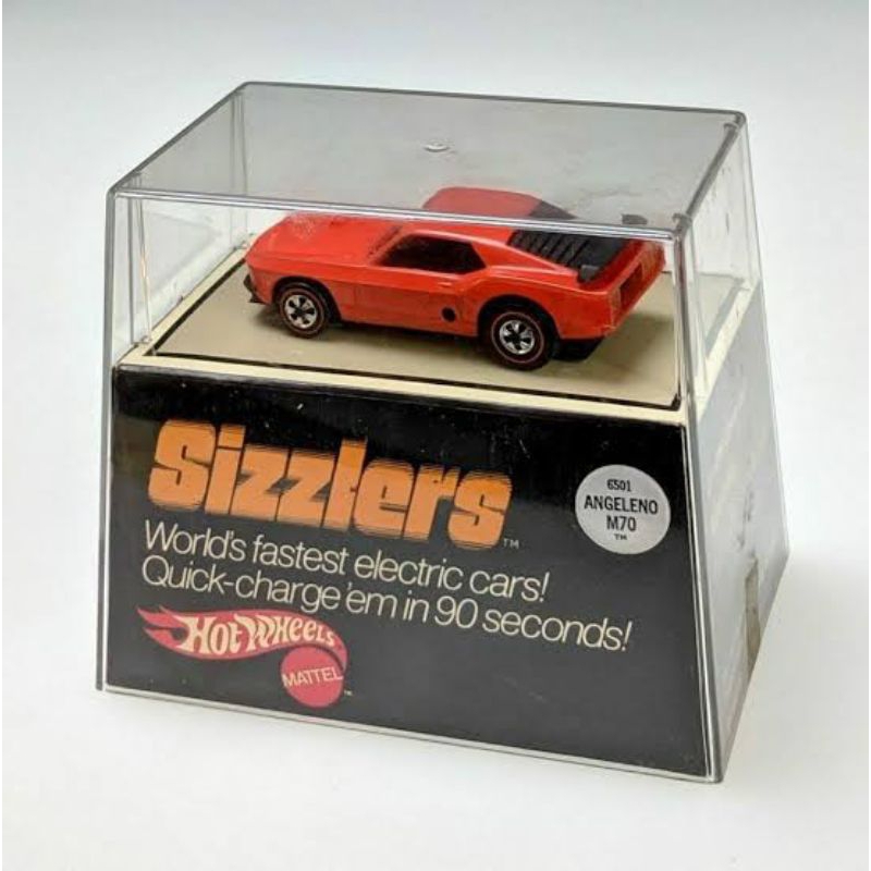 hotwheels sizzlers mustang redline boss + bonus
