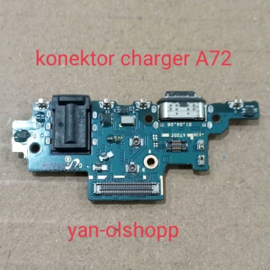 Samsung original konektor charger PCB charger A72 A725F Original fast charging