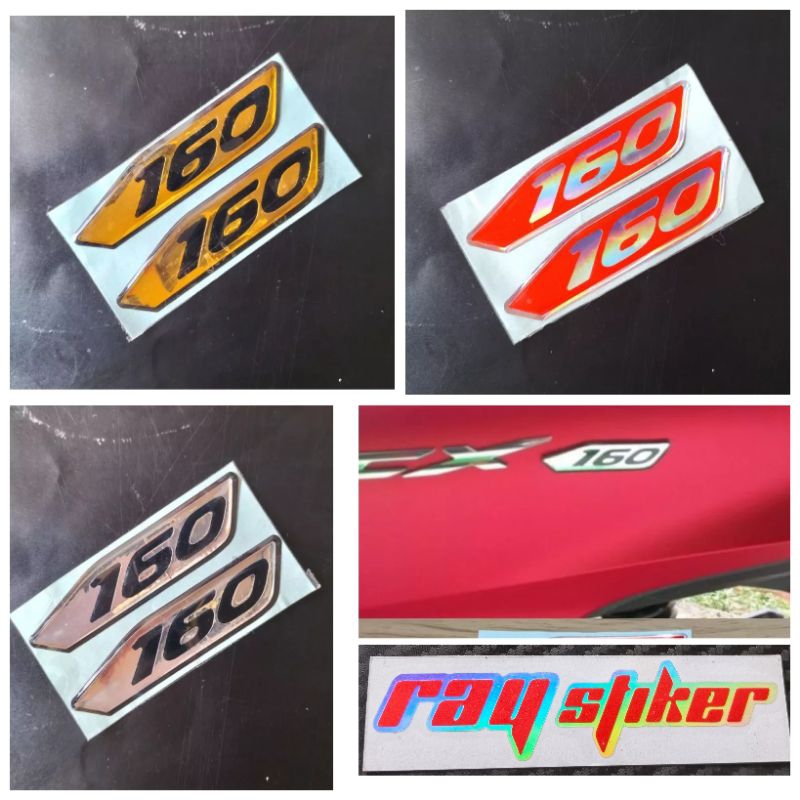 EMBLEM TIMBUL HONDA PCX 160 3D