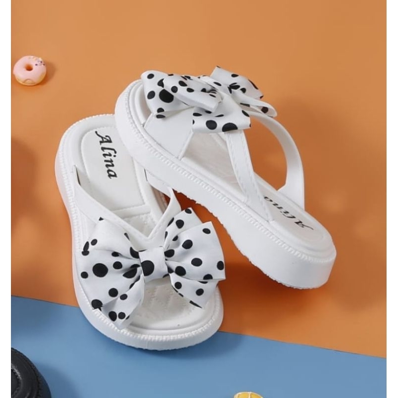 Sandal Anak Terbaru Sandal Anak Perempuan Pita Trendy Sandal Anak Cewek Import Nyaman