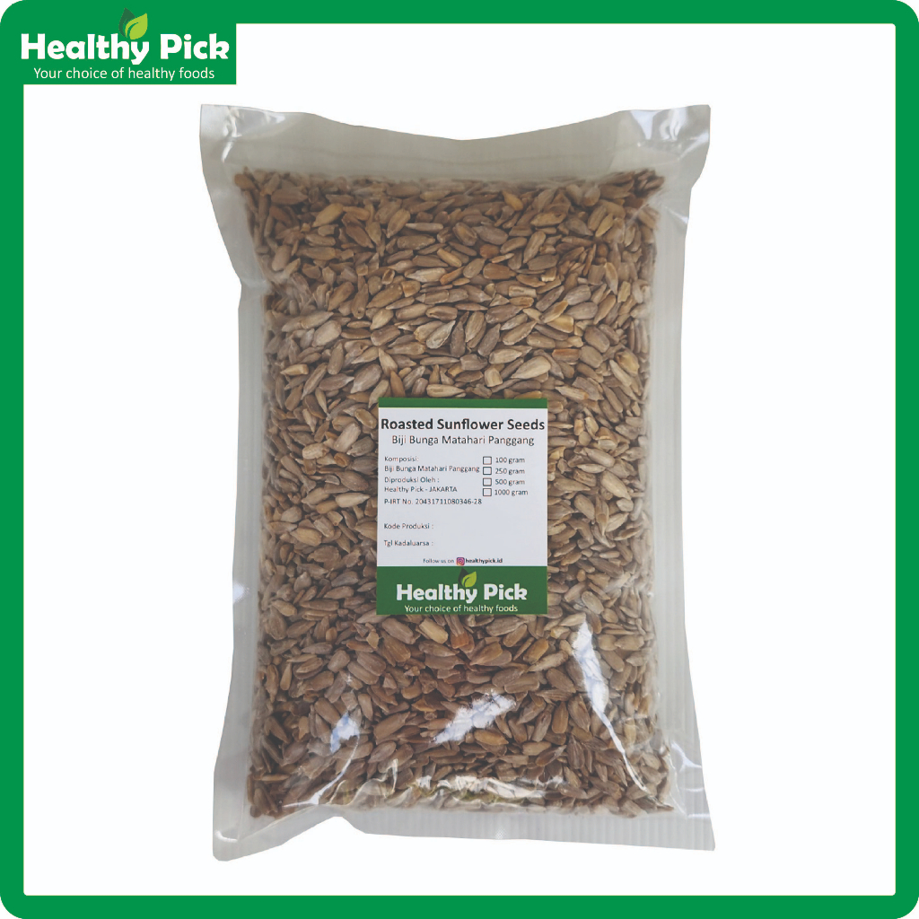 

Roasted Sunflower Seed (Biji Bunga Matahari) 1kg / 1000 gram