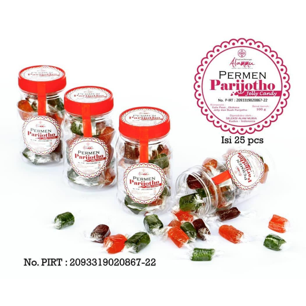 

Permen Parijotho Jelly Candy Toples