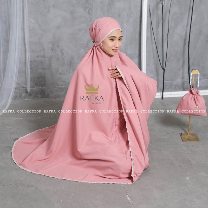 MUKENA TRAVELING DEWASA TERBARU 3 IN 1 KATUN PREMIUM HIMEEKA MUTIARA