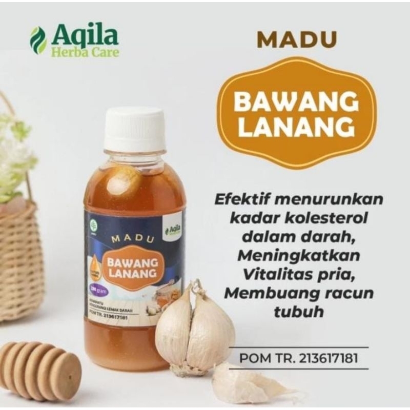 Madu Bawang Lanang Super AQILA HERBAL Meningkatkan Gairah , mengurangi Kolesterol