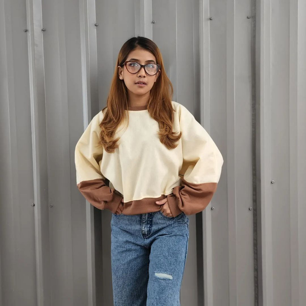 Nara.Grosir - Batwinggo Sweater l Sweater Wanita Oversize