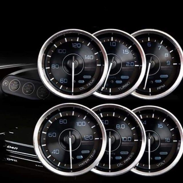 Indicator Advance A1 Oil Temp Tachometer Indikator