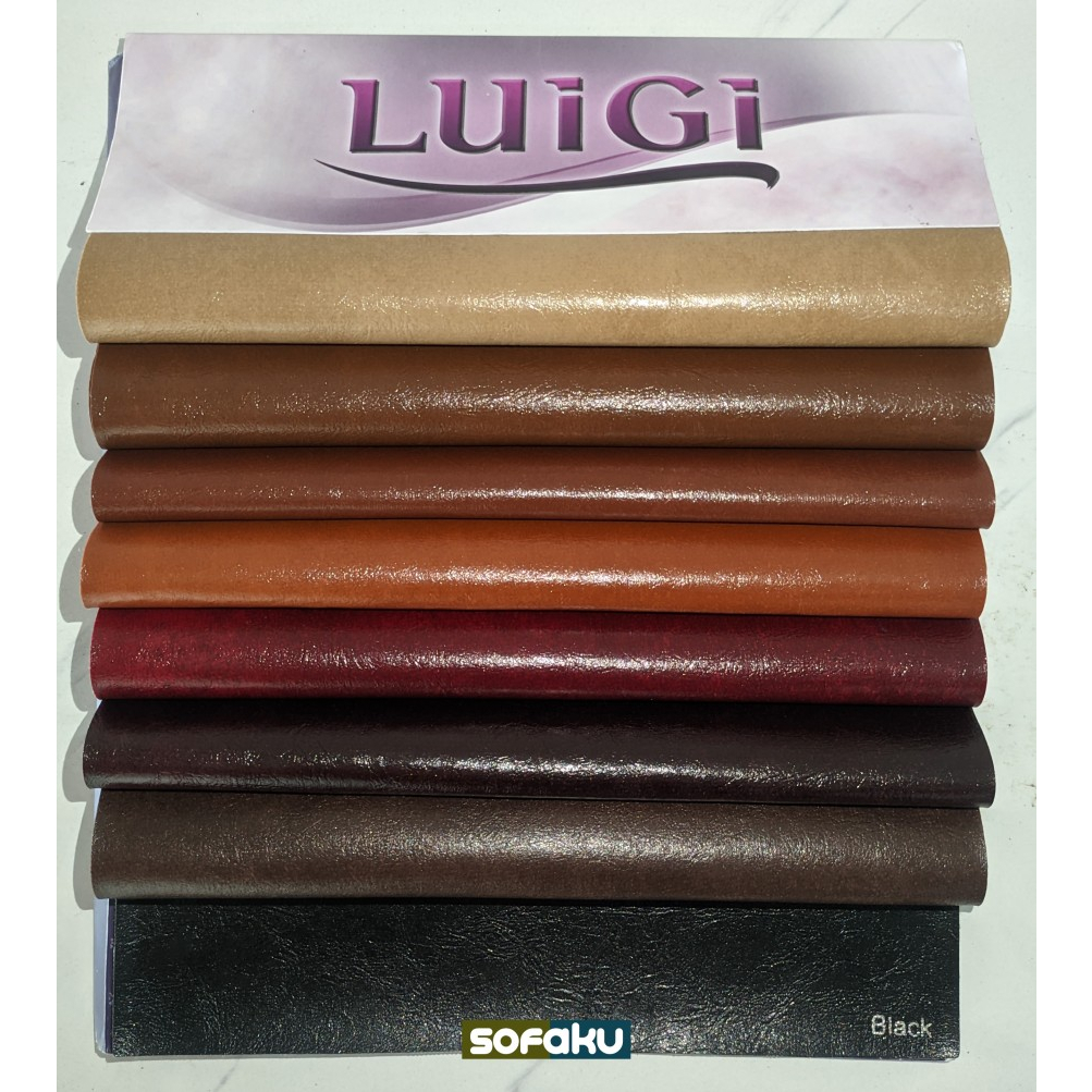 OSCAR LUIGI - KULIT SINTESIS / KULIT IMITASI - INTERIOR SOFA MEBEL FURNITURE PER 0,5M