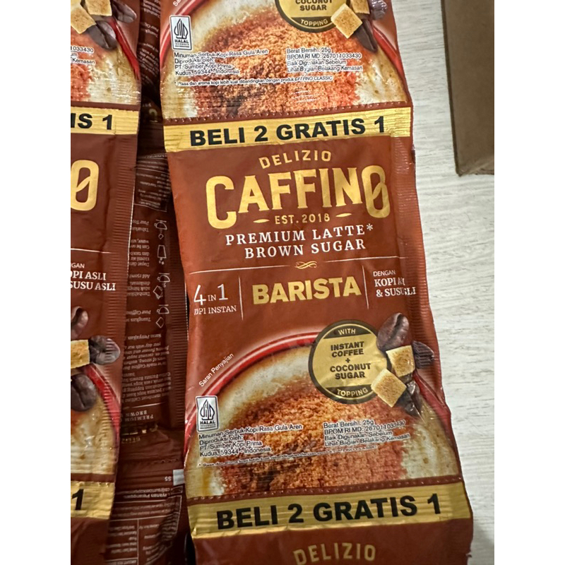 (BELI 2 GRATIS 1) KOPI CAFFINO BROWN SUGAR