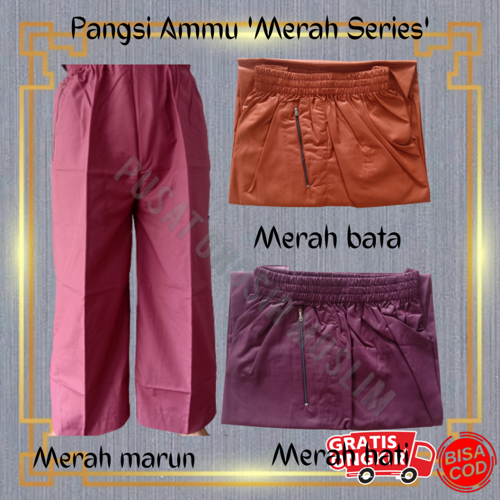 Celana Pansi pangsi Sirwal Orginal By Ammu Termurah!!