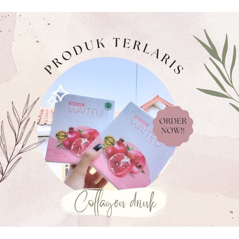 minuman collagen WAITEU original BPOM