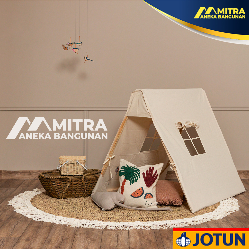 CAT TEMBOK INTERIOR EKSTERIOR JOTUN EARTHY SAND 12199 / COKLAT MOCCA