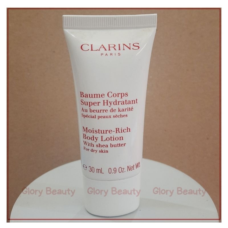 Clarins Moisture Rich Body Lotion With Shea Butter 30ml