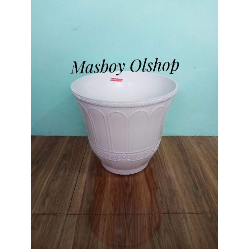 Pot Bunga / Pot Plastik / Pot Tanaman / Diameter 30 cm