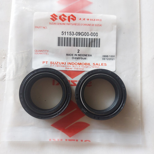 Seal Shock Depan SUZUKI SMASH SHOGUN SKYWAVE SPIN Asli SUZUKI 51153-09G00-000