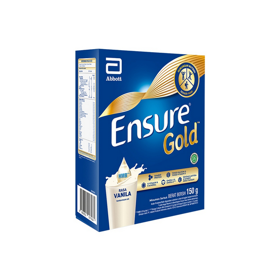 

ENSURE GOLD VANILA 150 G SUSU NUTRISI DEWASA RENDAH LAKTOSA