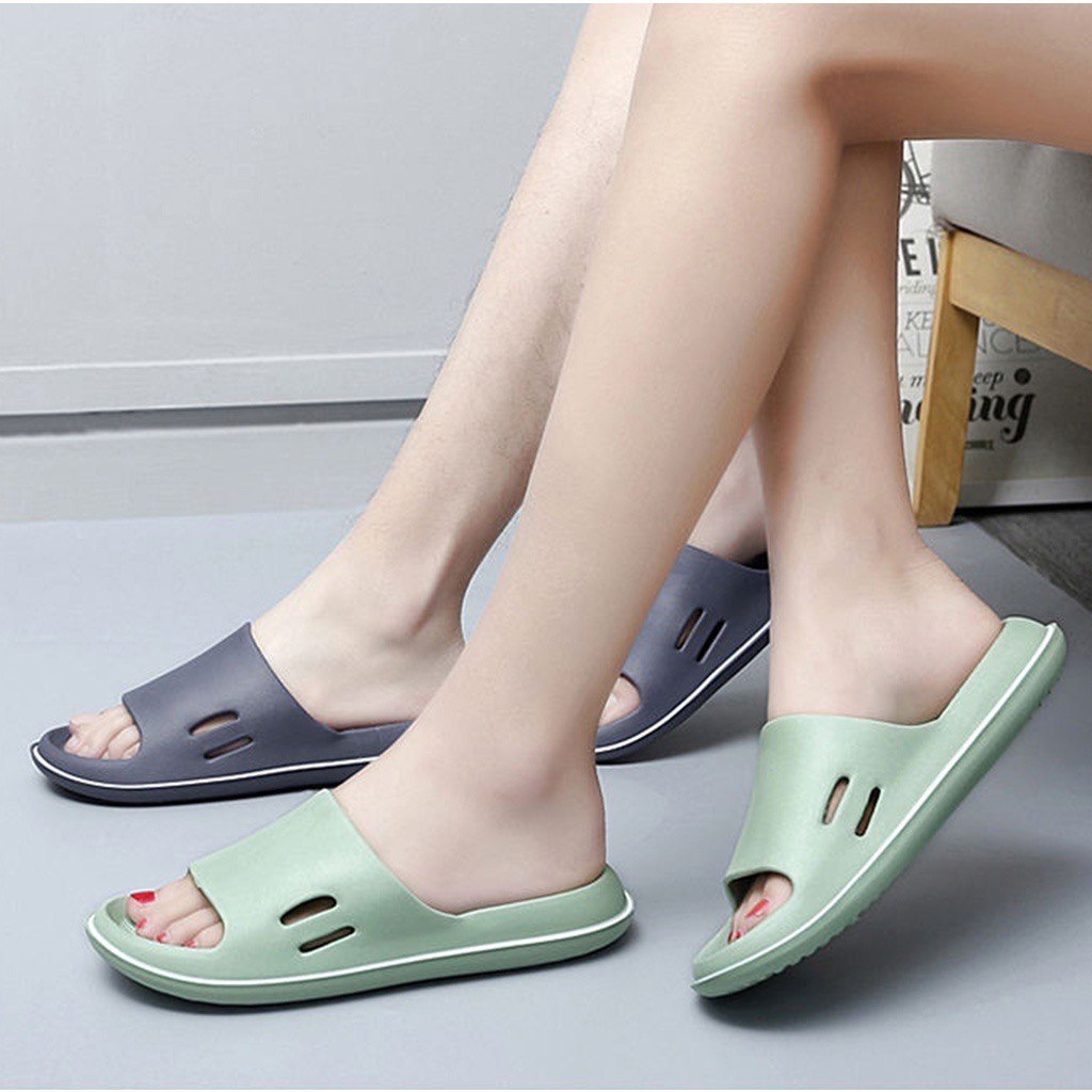 SANDAL SLIP ON CEWEK KOREA BAHAN EVA TIDAK LICIN V-05