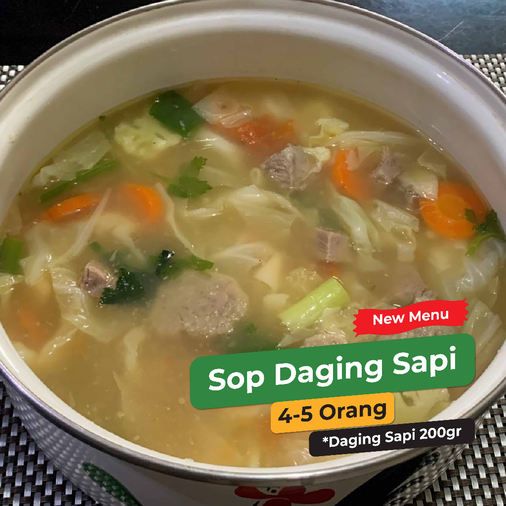 

Sop Daging Sapi - Paket Siap Masak (4-5 Orang)