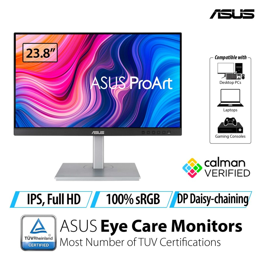 ASUS ProArt Display PA247CV Professional Monitor 23.8&quot; IPS USB-C