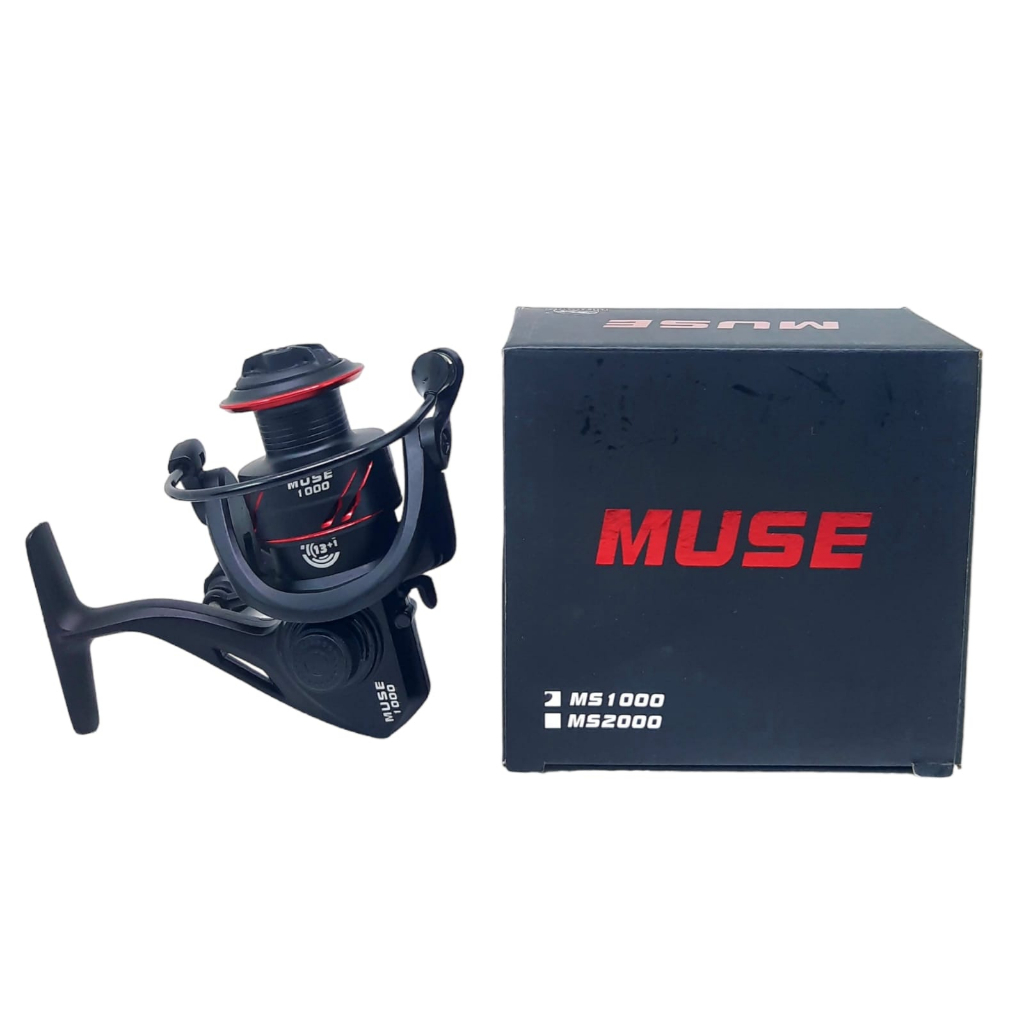 Reel Pancing Lizard MUSE 1000-6000 Spool ALUMUNIUM Sudah POWER HANDLE