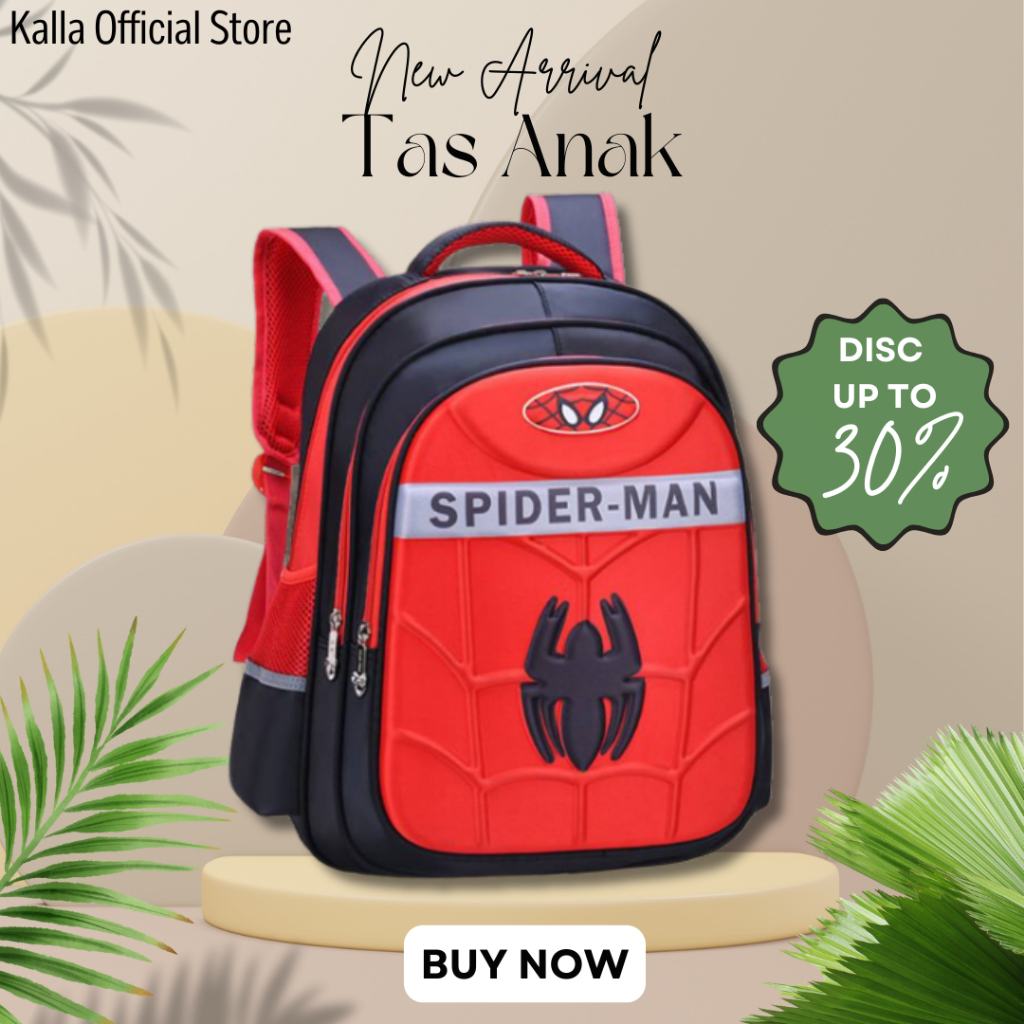 Tas Anak Laki Laki Import Premium Tas Anak Laki Laki SD Tas Ransel Anak Sekolah SD Tas Ransel Anak L