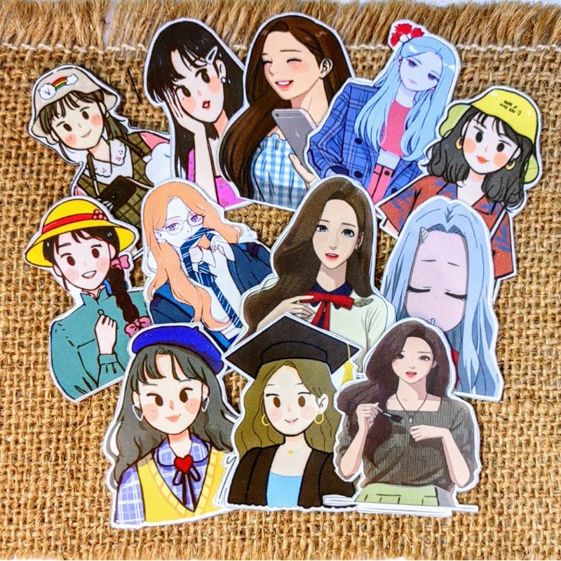 

[isi 25pcs] STIKER TUMBLR FASHION CUTE STICKER UNTUK LAPTOP HP KULKAS RUMAH sepeda STIKER AESTHETIC CEWE STIKER JURNAL DAN BUJO