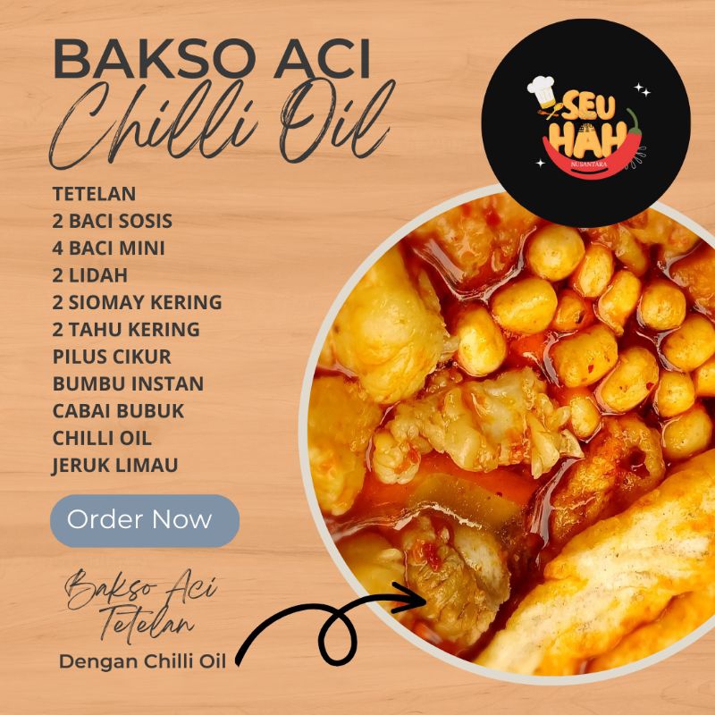 

Bakso Aci Chilli Oil Tetelan