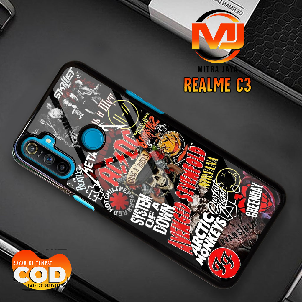 Case Realme C3 Terbaru - 04 - Mitra Jaya - Fashion Case Aesthetic Casing Hp Case Murah Softcase Hard