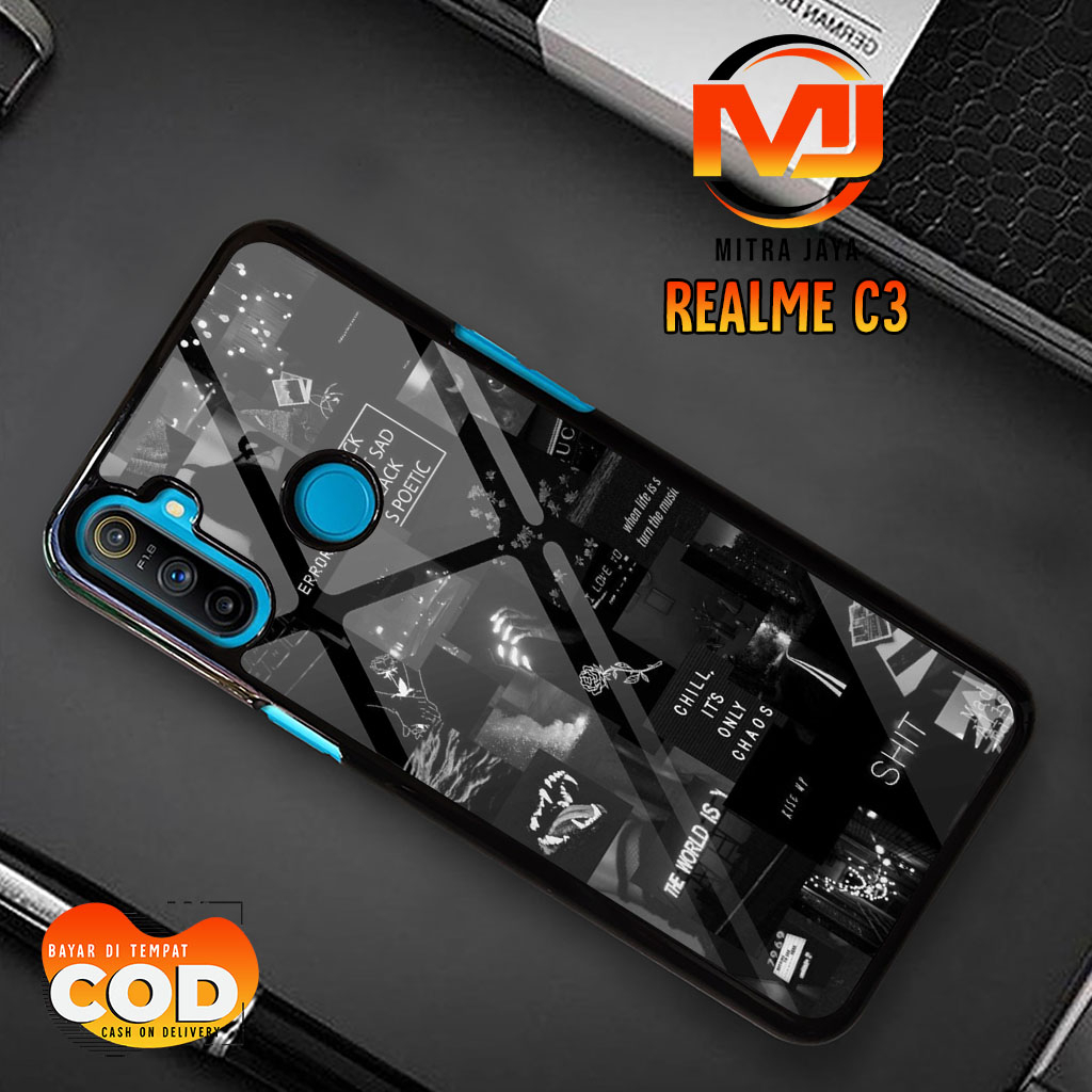 Case Realme C3 Terbaru - 03 - Mitra Jaya - Fashion Case Aesthetic Casing Hp Case Murah Softcase Hard