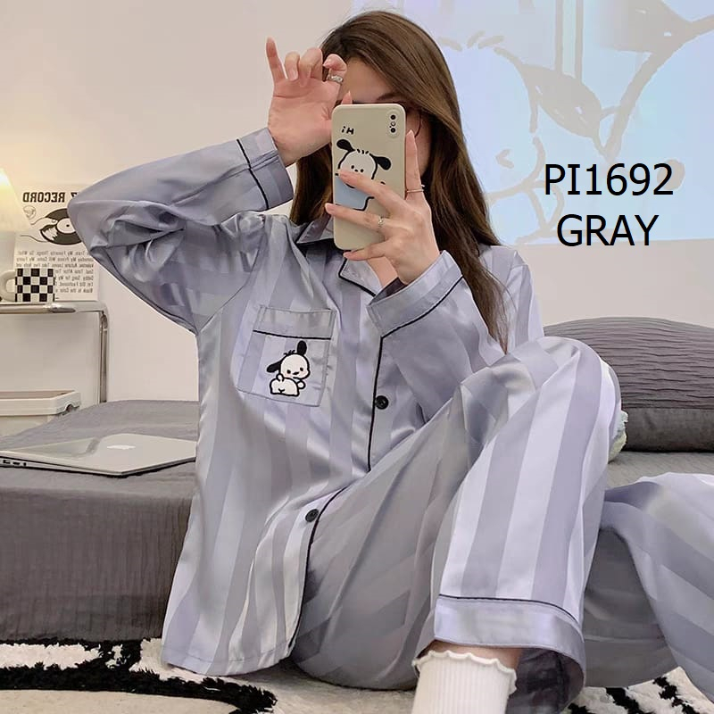 PIYAMA PP SATIN WANITA PI1692