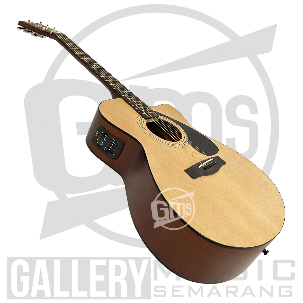 ORIGINAL!!! Gitar Akustik Elektrik Yamaha FS100C Original Preamp Equalizer Tuner AW-35