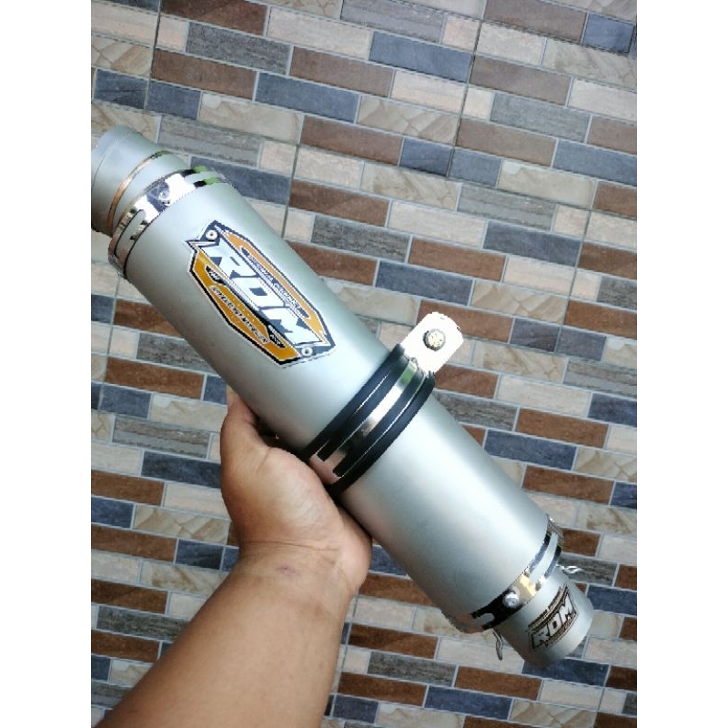 Selencer Bulat kompetisi Sanblast Original RDM SPESIALIST MUFFLER