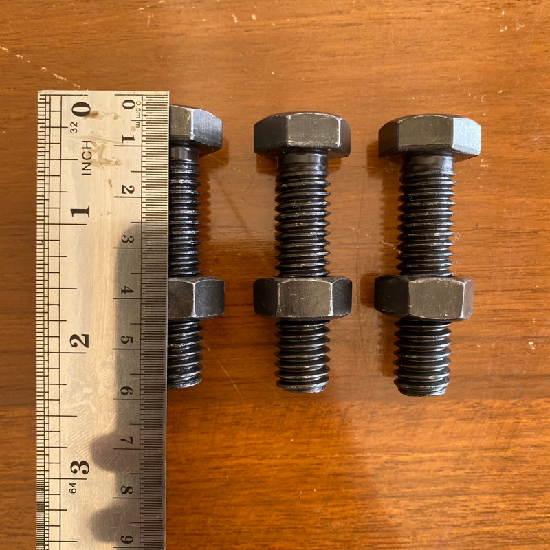 [1 PCS] Baut Stud panjang 5cm / Boltstud / Baut mur UNC kunci / pintu harmonika / sparepart harmonik