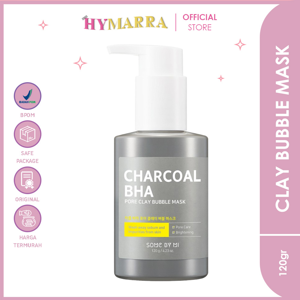 SOME BY MI Charcoal BHA Pore Clay Bubble Mask Cleanser