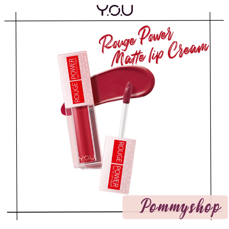 You Rouge Power Matte Lip Cream