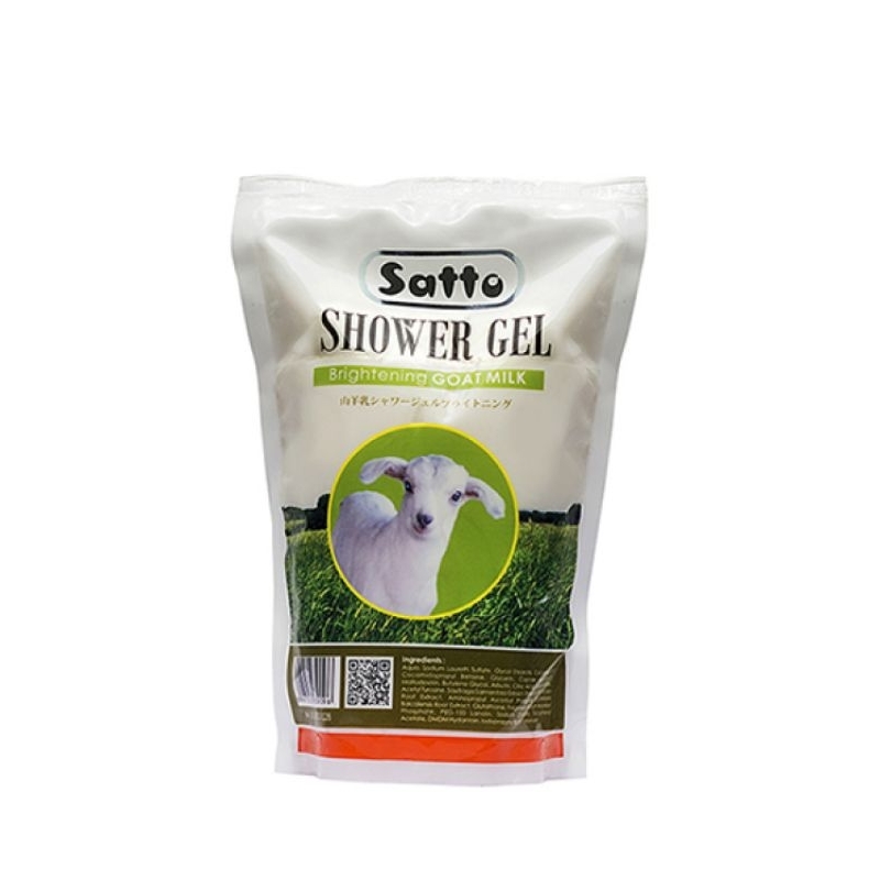 Satto shower goat milk (refil)