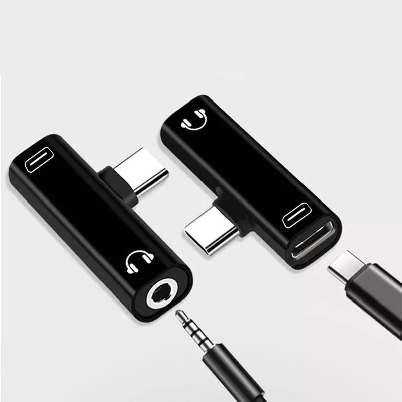 Converter Tipe C to type C and 3.5 mm audio / sambungan tipe c to jack 3.5 mm