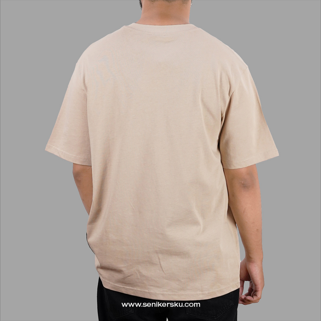 RIC Ricky Is Clown Small Logo Tan Tee