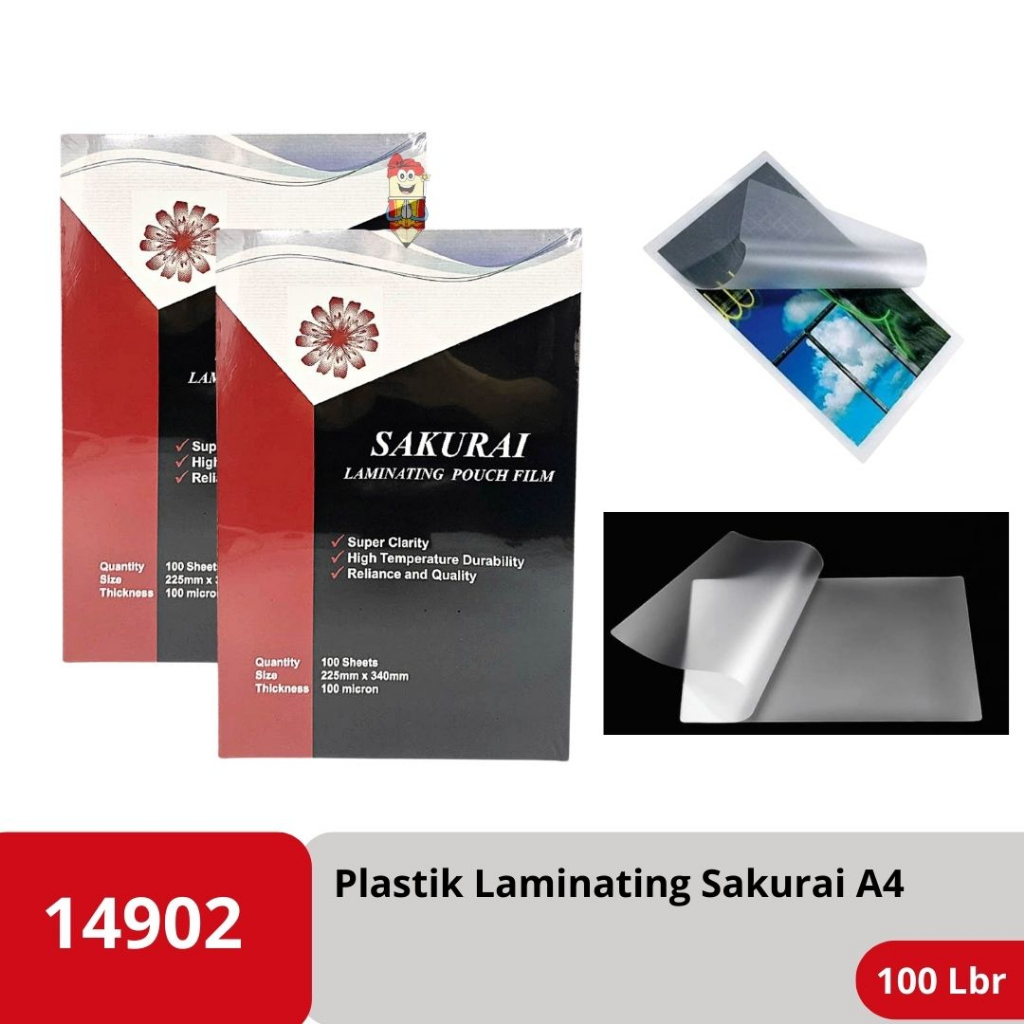 

Plastik Laminating A4 Sakurai
