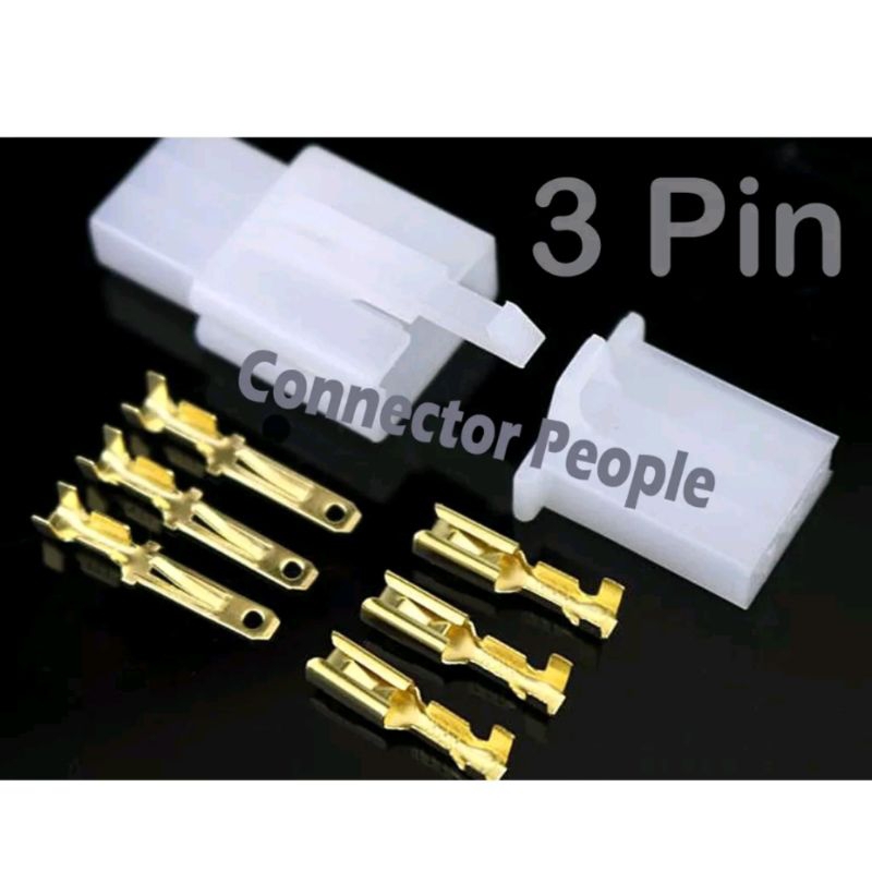 Socket Connector Kabel 2-3-4Pin Ukuran Kecil + Skun