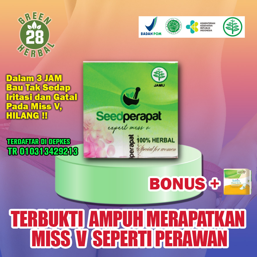 Obat Pil Jamu perapat rapet merapatkan miss v  kewanitaan agar kembali perawan BPOM Seed Perapat