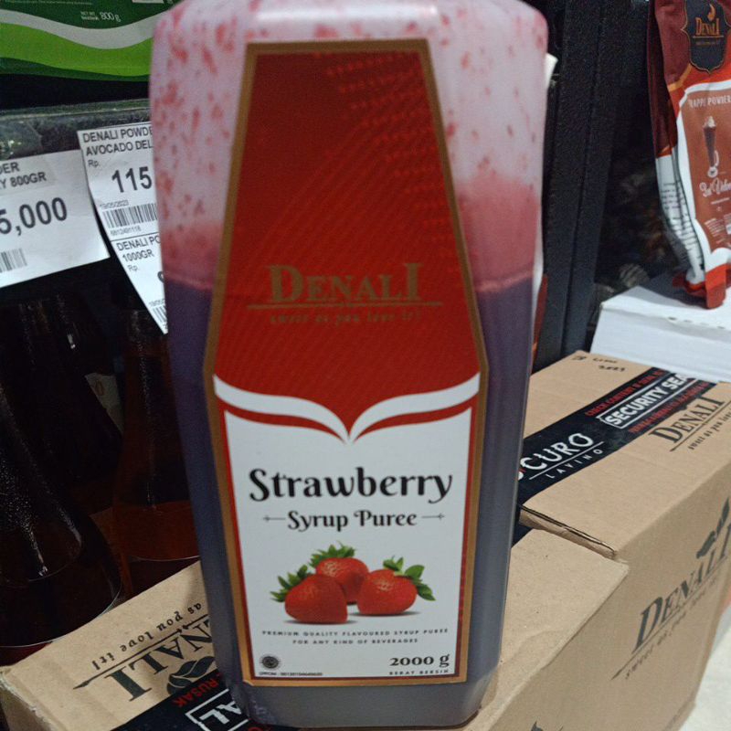 

Denali sirup pure Strawberry 2kg