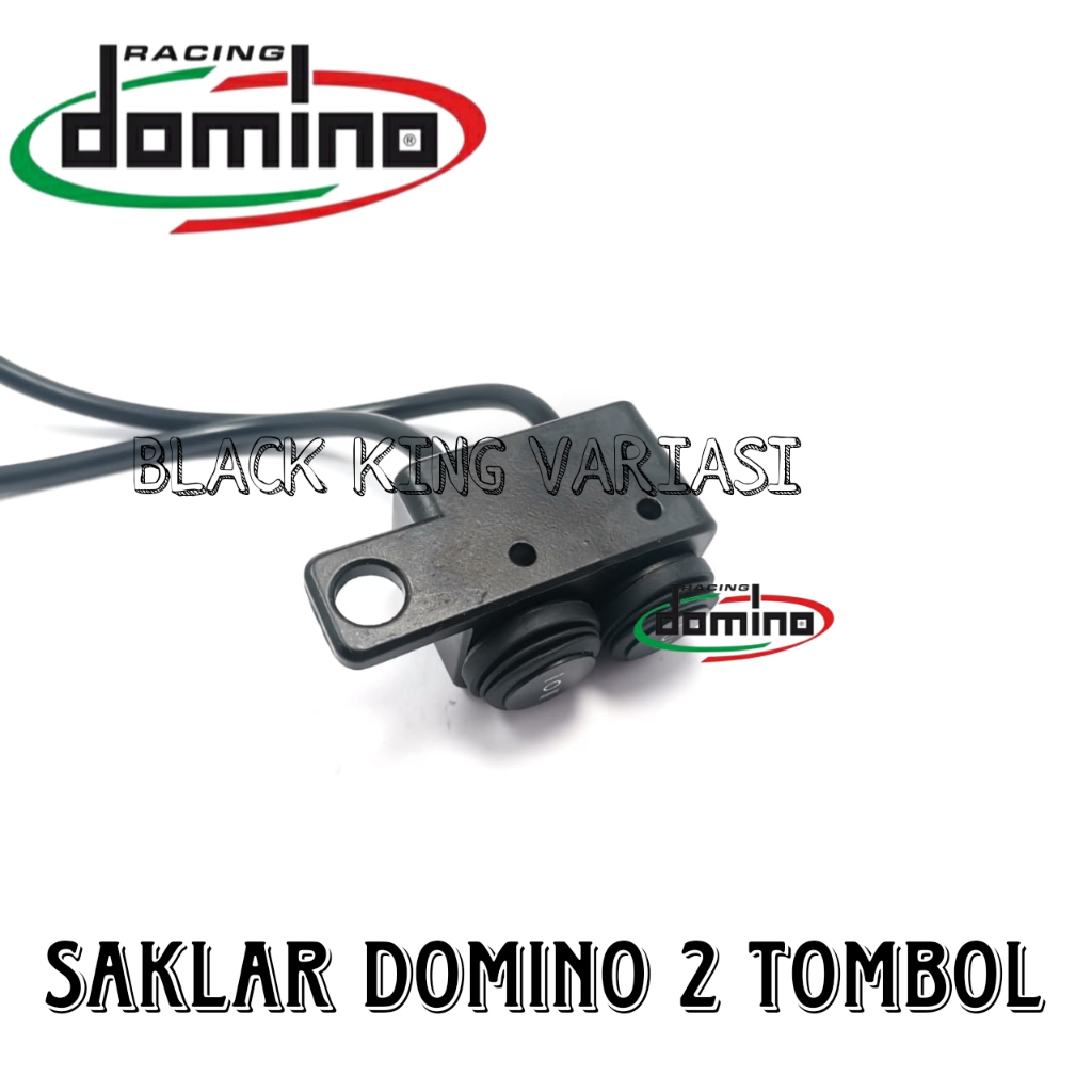 Saklar Domino 2 Tombol Saklar On Off Double Saklar Kiri Kanan Bahan Full Besi Saklar Lampu Motor Spion On Off On Waterproof